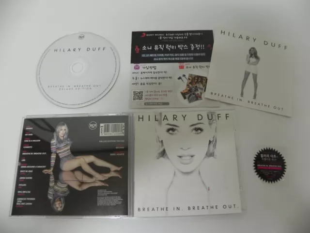 Hilary Duff - Breathe In Breathe Out Korea Deluxe Edition CD