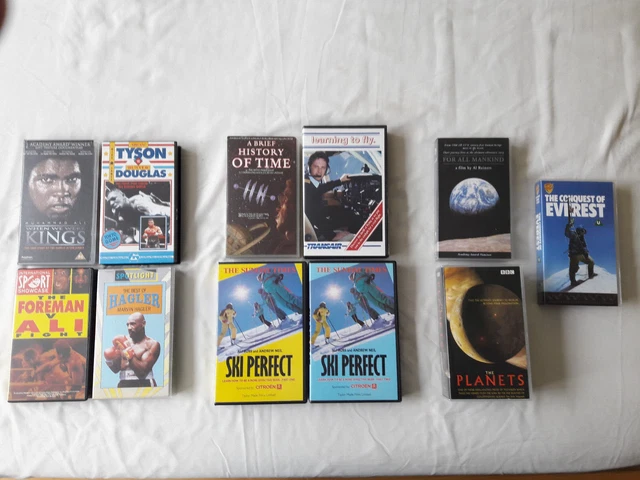 VHS Video Bundle Job Lot of Various Factual and Educational Video Titles (11)
