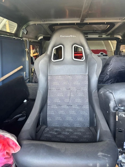 Land Rover Defender Bucket Seats LAND ROVER DEFENDER Exmoor Trim Seats £414.68 - PicClick UK