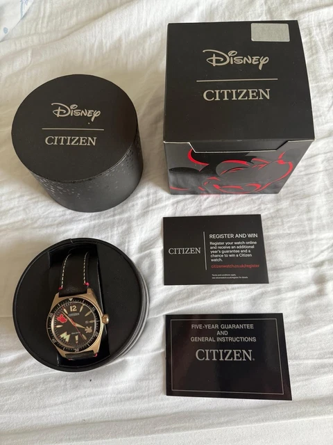 CITIZEN ECO-DRIVE MICKEY Mouse Disney Watch AW1596-08W