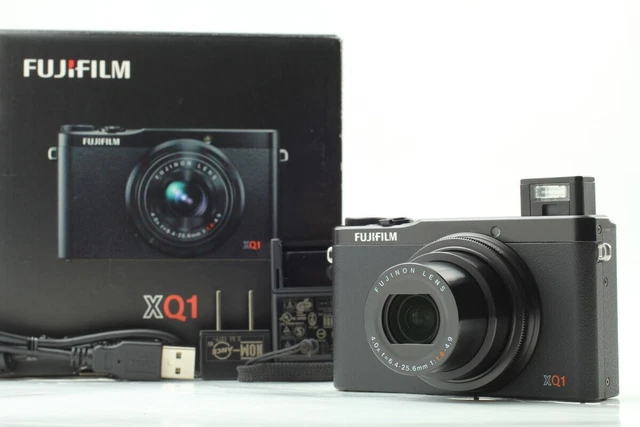 FUJIFILM XQ1 X Series 12.0MP Compact Digital Camera Black From JAPAN 【MINT】#611
