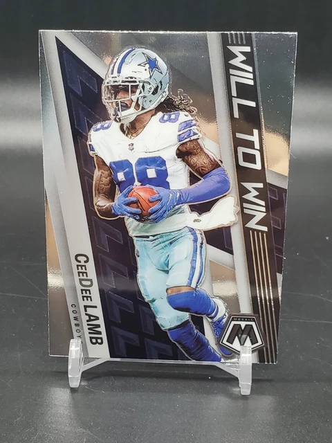 2022 Mosaic Will to Win - CeeDee Lamb - WW18 - Dallas Cowboys