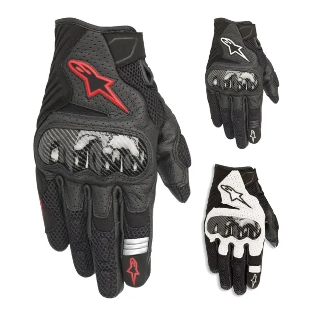 Motocross Handschuhe Alpinestars SMX-1 Air V2 Performance Motorrad Knöchelschutz