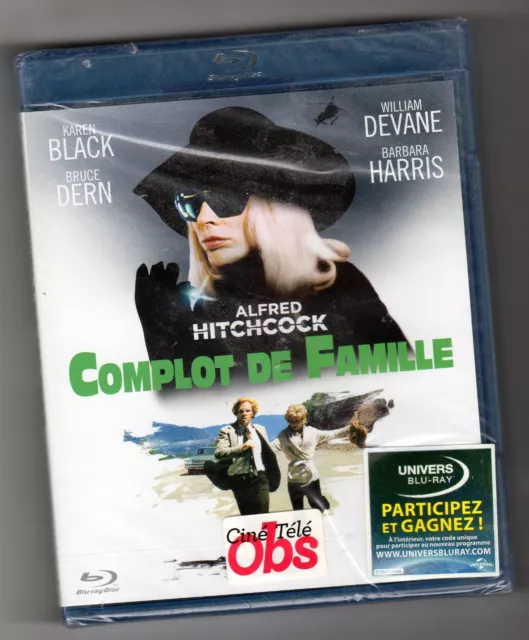 Blu Ray ¤  Complot De Famille ¤  Hitchcock  ¤  Neuf Sous Blister  ¤  Envoi Suivi