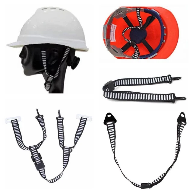Black&white Mandibular Girdle Adjustable Length Helmet Belt