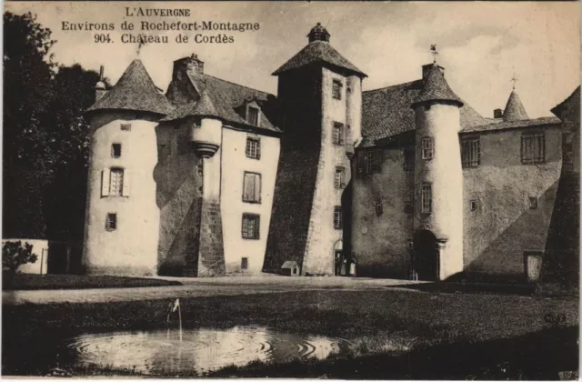CPA ROCHEFORT-MONTAGNE Environs - Chateau de Cordes (1255005)