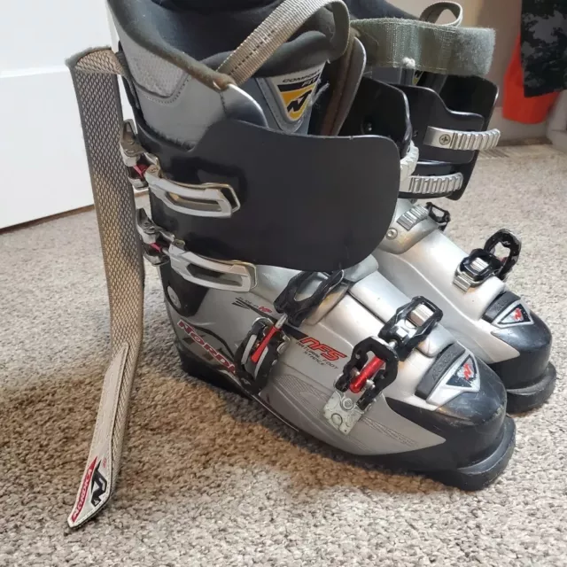 Nordica Natural Foot Stance Sport Machine Boots Size 8 65 Flex Index 315mm