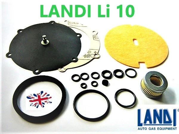 Filtro GPL Li02 Landi Renzo Cartuccia Elettrovalvola Polmone riduttore LI 02 IG1
