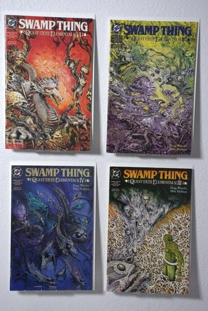 Swamp Thing DC Comics 106 107 108 109