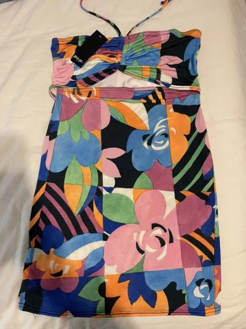 Nasty gal Colorful Bodycon Dress