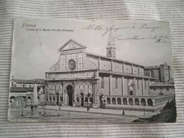 FIRENZE PIAZZA E Chiesa Di Santa Maria Novella F/P Viaggiata EUR 9,90 ...