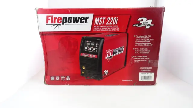 Firepower MST 220i 115V 210A Multi-Process Welding System 1444-0872