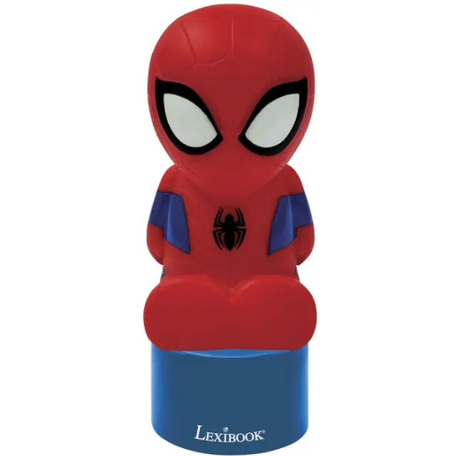 Altavoz Lexibook Spiderman Que Cambia De Color Luz Nocturna Con - Ns01Sp