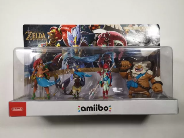 Amiibo Daruk Mipha Revali Urbosa Collection Legend Of Zelda New