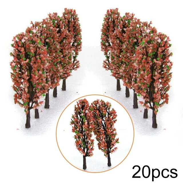 GroveEss 50 Mini Mattoncini Rossi In Terracotta 8 Fori 1:16 Per Casa Delle Bambole, Diorami E Sandbox - 3