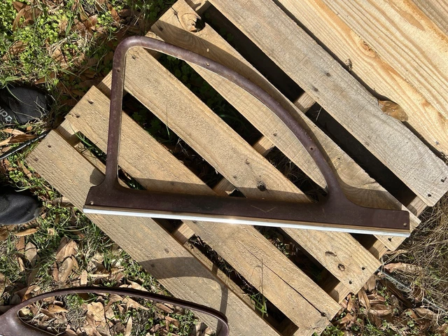 1952 Chevrolet Styleline Deluxe Passenger Driver Rear Window Trim Frames OE 3