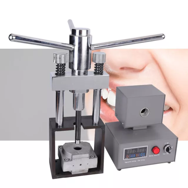 Dental Flexible Denture Machine Heater Dentistry Injection System Hot Press 400W