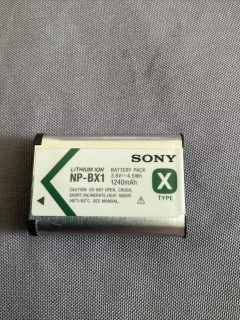SONY NP-BX1 batterie d'origine pour appareil photo SONY - occasion