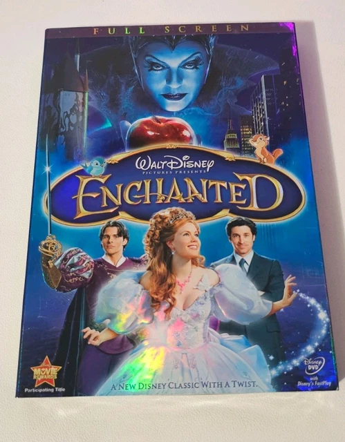 DISNEY: ENCHANTED (FULL Screen Edition) DVD With Slipcover EUR 11
