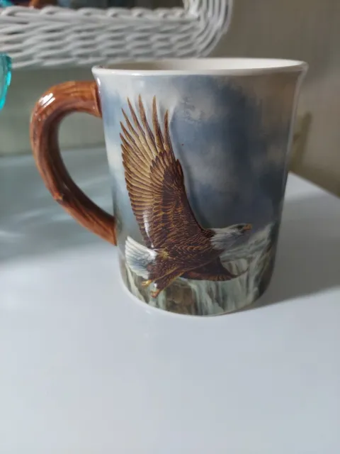 Bald Eagle -Majestic Flight- Coffee Mug by Wild Wings -From  R. Millette...