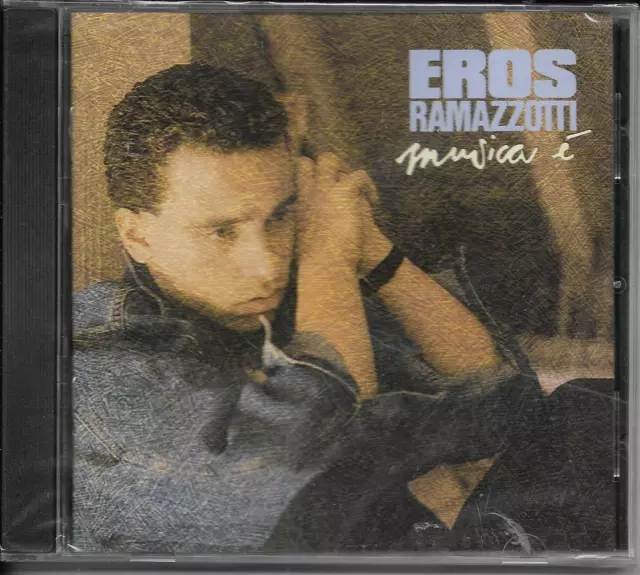 CD 8 TITRES EROS RAMAZZOTTI MUSICA E (Musica È) DE 1995 NEUF SCELLE