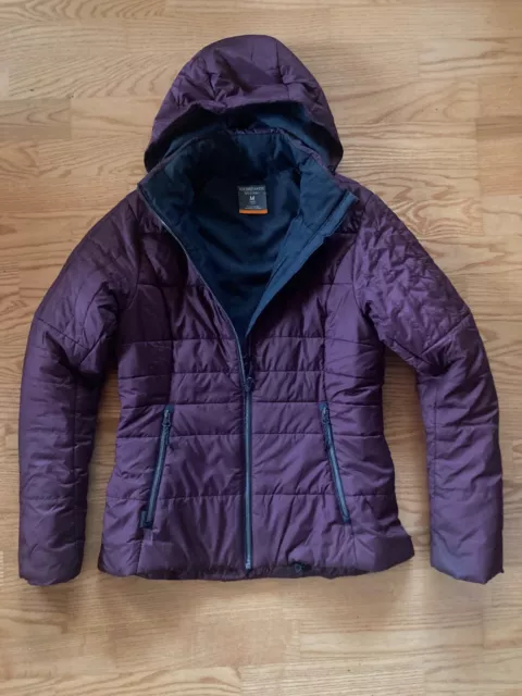 ICEBREAKER MERINOLOFT STRATUS X Hooded Jacket Size M Womens 94.61