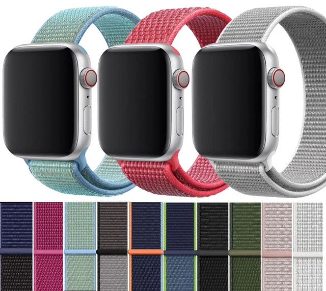For Apple Watch Strap Nylon Band iWatch Series 9 8 7 6 5 4 3 SE 38 40 42 44 45mm