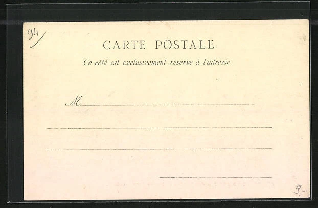 CPA Joinville-le-Pont, Gendarmerie et Rue de Paris 2