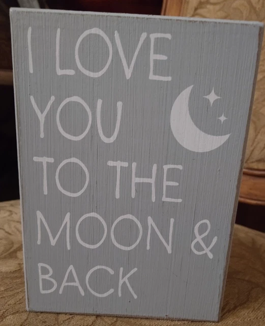 I Love You To The Moon And Back Artwork  Frame