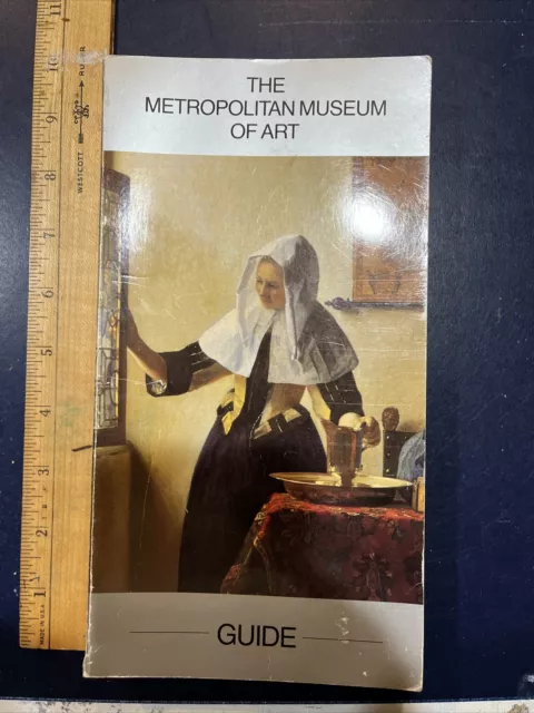 The Metropolitan Museum of Art Guide - 1989 PB w. 100s Color & B&W Pictures