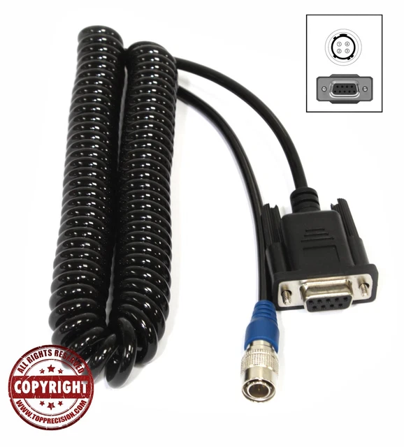 Cables Trimble Geodimeter Total Station To Data Collector Cable Surveying Carlson TDS