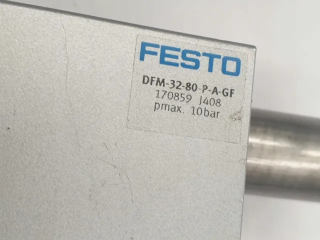 flat actuator with guide FESTO DFM-32-80-PA-GF 170859 G1/8 /#R R0AT 5861