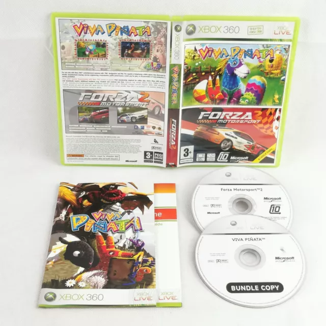 Viva Pinata + Forza Motorsport 2 Xbox 360 PAL completo