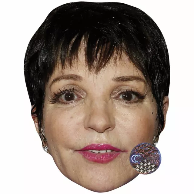 Liza Minnelli (Lipstick) Big Head. Larger than life mask.