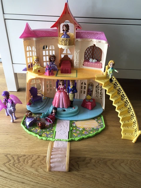 DISNEY PRINCESS SOFIA the First Castle with Figures
