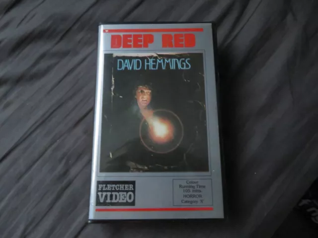 Deep Red - Fletcher - (Pre-Cert Horror Vhs Video)