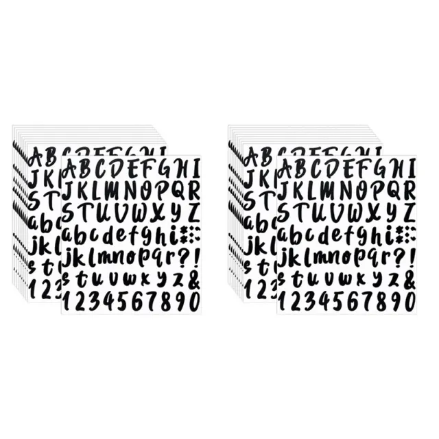 14 Numéro de Lettre de L'Alphabet pour Boîte Aux Lettres, Porte (, 1 Pouce) P7I4