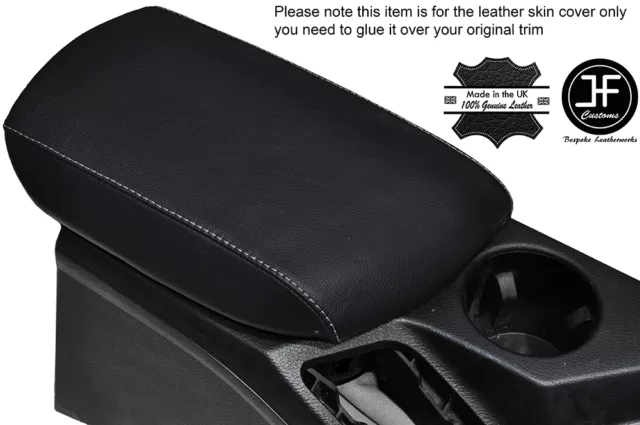 Grey Stitching Leather Armrest Lid Cover Fits Bmw X1 E84 2009-2015