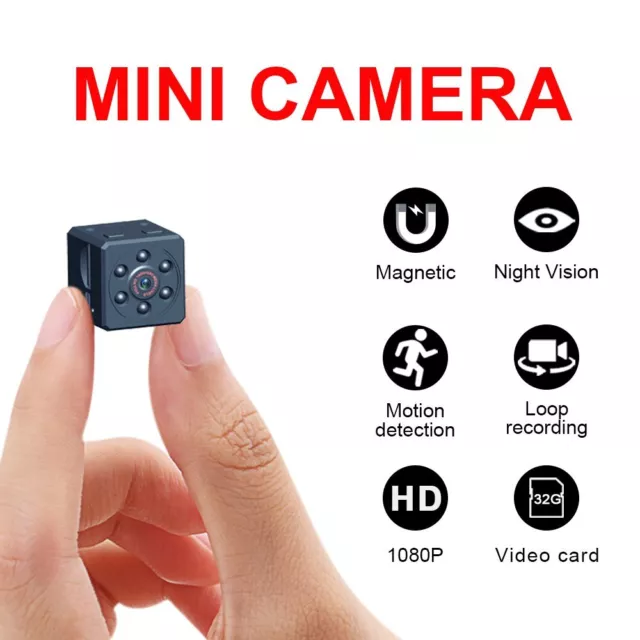 Mini cámara magnética MD18E HD 1080P micro cámara espía visión nocturna videocámara