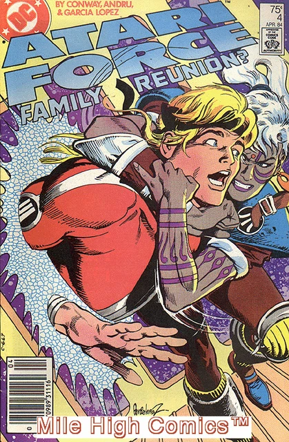 ATARI FORCE (1984 Series) #4 NEWSSTAND Very Fine Comics Book