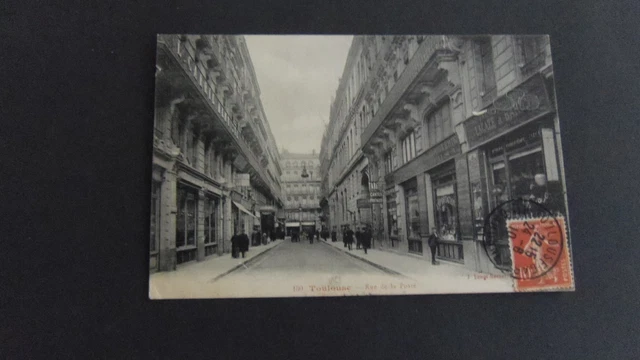 CPA 31 Toulouse  rue de la Poste