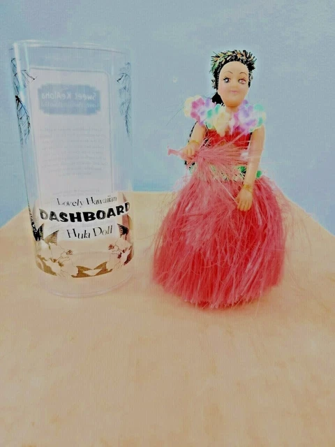 KC  Hawaii Dashboard Hula Doll Dancer Girl Sweet KeAloha