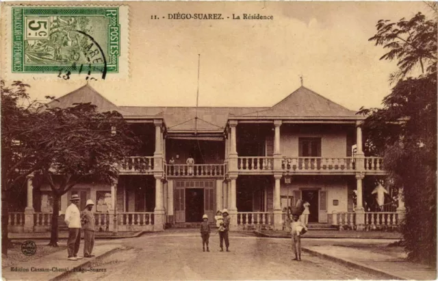 CPA AK Diego Suarez- La Residence MADAGASCAR (819234)