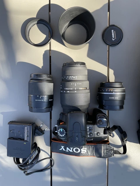Réflex Numérique Sony A350 APSC+ 2 objectifs Sony | eBay