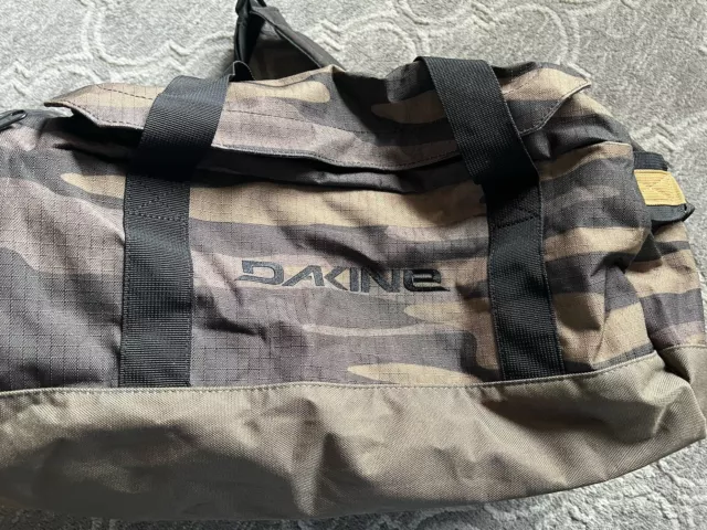 Dakine EQ 35L Travel Duffel Bag, Brown Camo