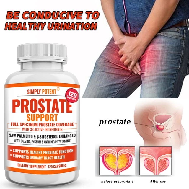 Prostate Hanger SIMPLY POTENT PROSTATE Support - Saw Palmetto - Prostate, Urinary ...