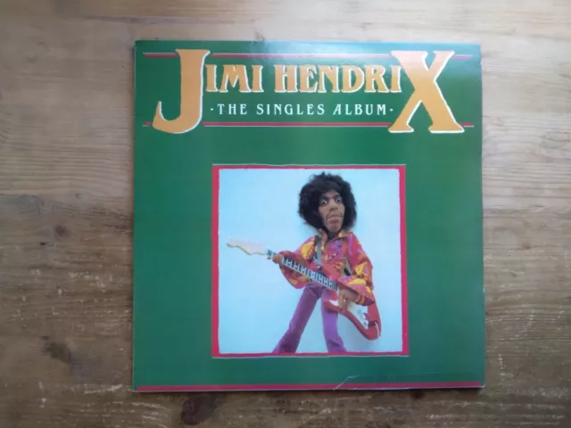 Jimi Hendrix The Singles Album Excellent 2 x Vinyl LP Record PODV6