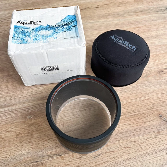 Aquatech P-100 camera lens port