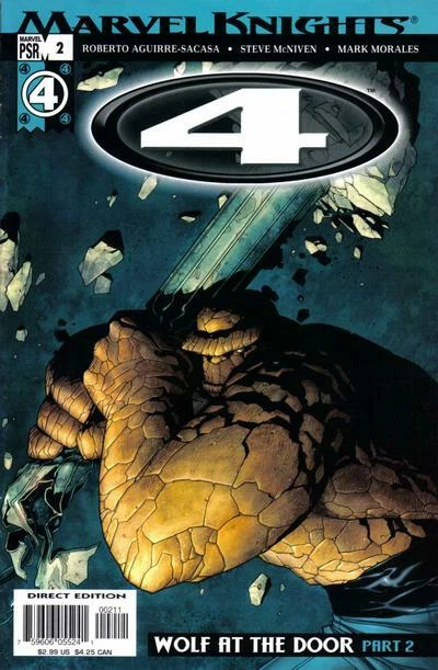 Marvel Knights Four 4 #2 Marvel Comics April Apr 2004 (VFNM)