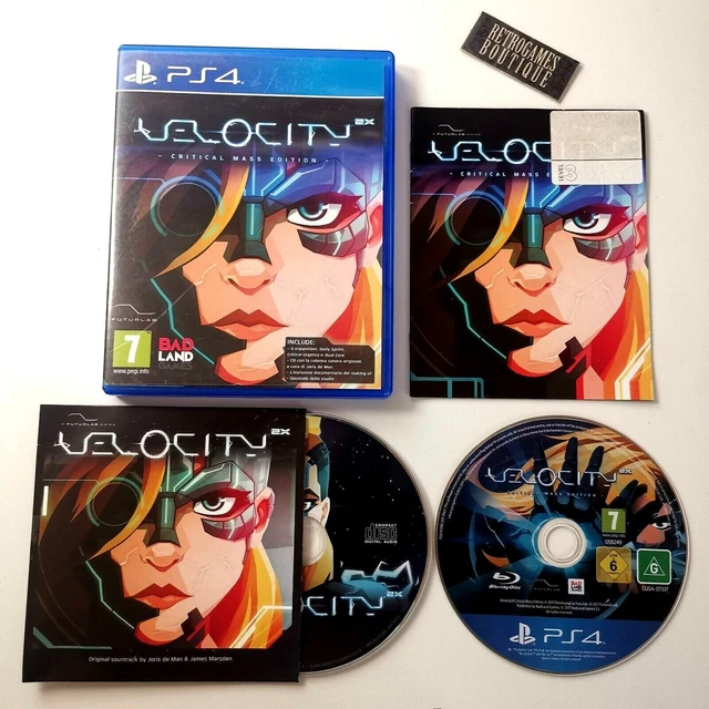 Velocity 2X Critical Mass Edition – Neuf Sous Blister – PS4 – Jeu Français